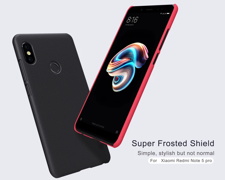 Для Xiaomi Redmi Note 5 Чехол Redmi Note 5 матовый чехол Nillkin матовый защитный чехол для Xiaomi Redmi Note 5 PRO глобальная версия