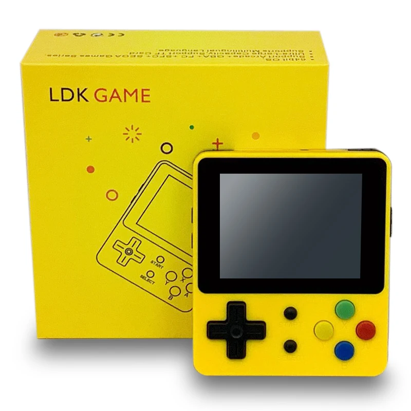 Ретро игровая консоль 2 6 дюймовый экран LDK Game Portable портативные игровые мини