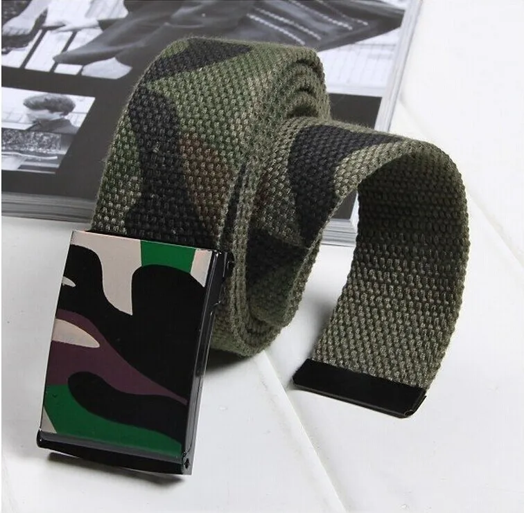 2018 военный тактический армейский Камуфляжный ремень Модный повседневный