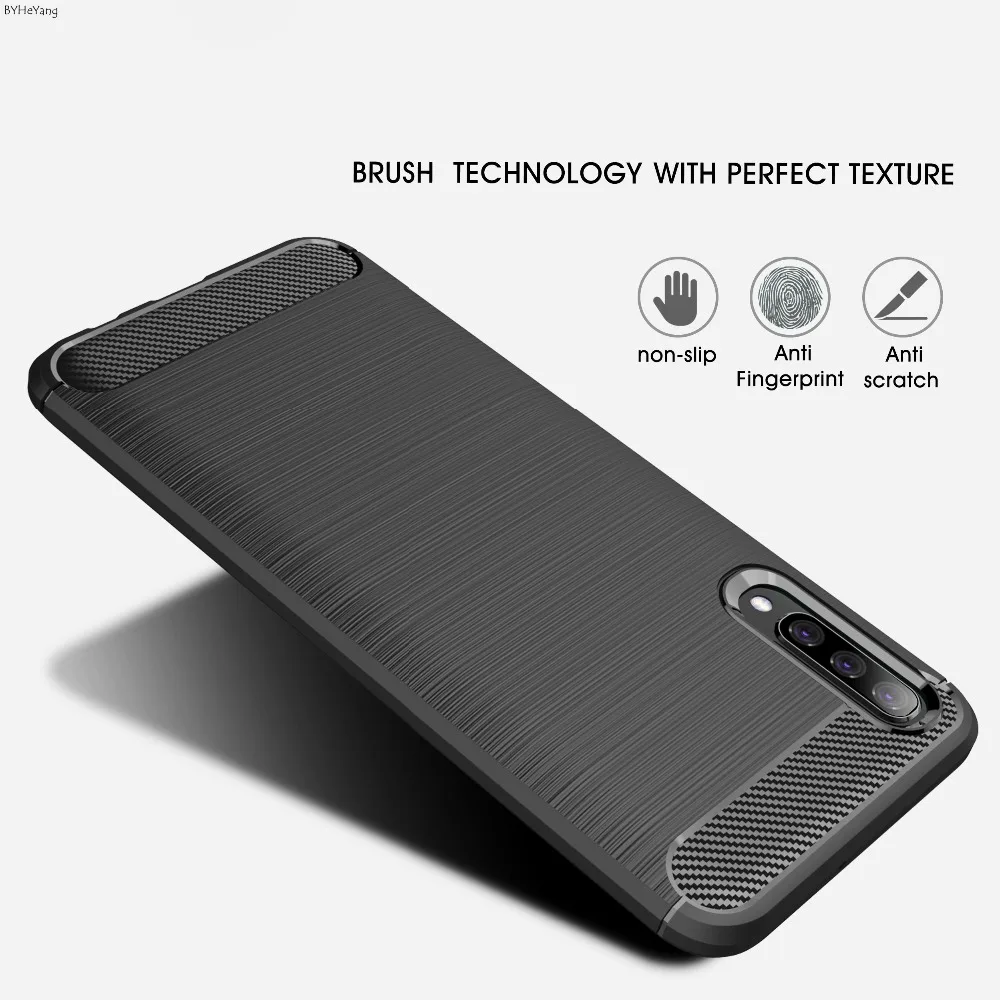 Подходит для Samsung Galaxy A50 Силиконовый прочный защитный мягкий чехол A10 A20 A30 A40 A70