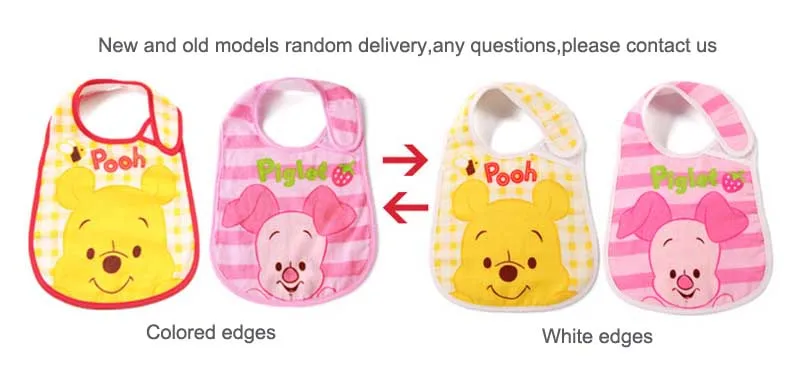 Disney Baby primary новорожденных детей хлопок марля мультфильм нагрудники Микки детские рот воды полотенце супермягкий впитыватель 6 шт./партия