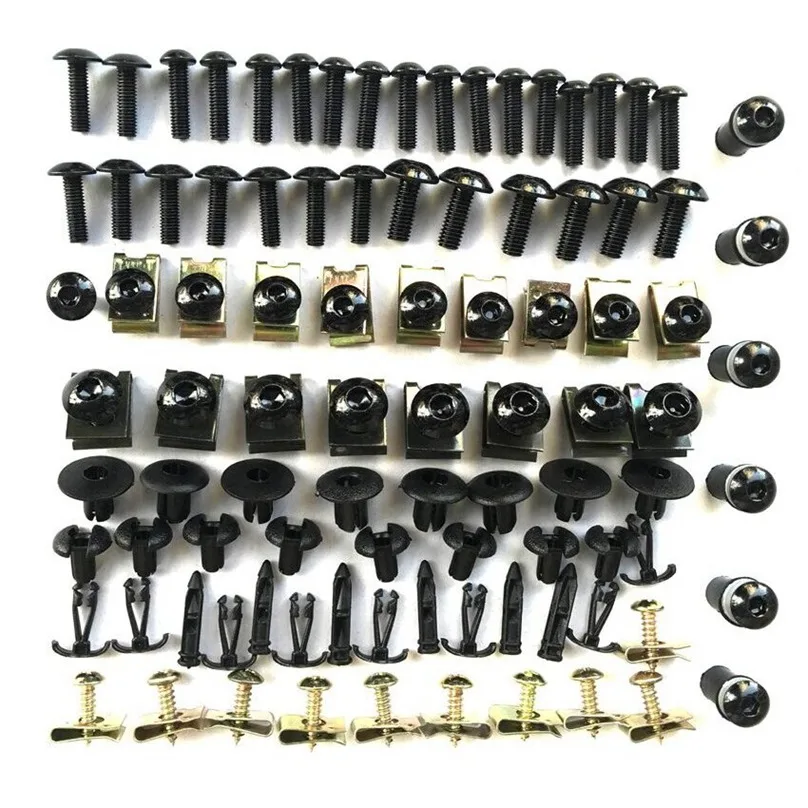 Комплект болтов из нержавеющей стали черные/оранжевые/красные/синие/черные