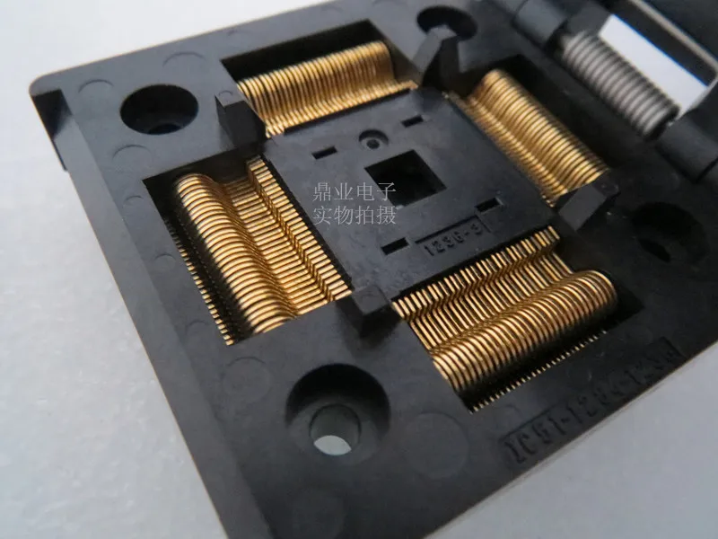 Оригинальный YAMAICHI IC Тесты сиденье IC51-1284-1236 сжигание программист QFP128 LQFP128 гнездо