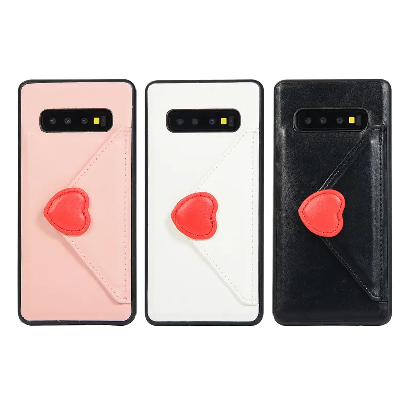 JAMULAR 3D любящее сердце Конверт Дизайн чехла для телефона Samsung Galaxy S10 плюс S10e Note 9