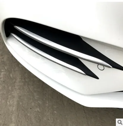 4 шт./лот Пластик ABS хромированные наклейки Накладка для Mercedes Benz A класс W177 A180 A200
