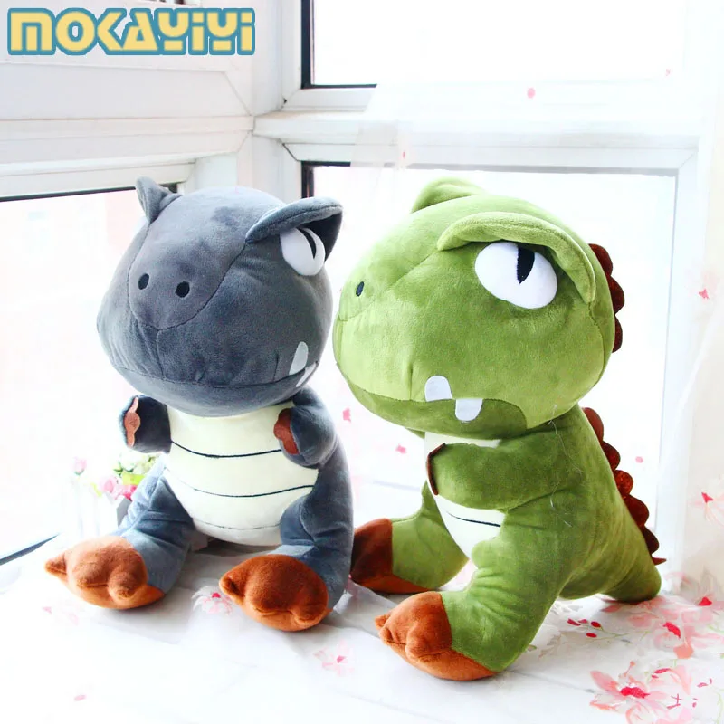

Candice guo! Newest arrival super cute plush toy cartoon dinosaur stuffed doll birthday gift 1pc