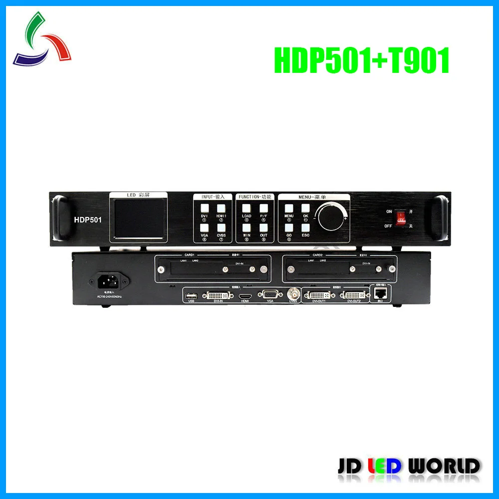HDP501 полноцветный светодиодный экран видеопроцессор поставляется с 1