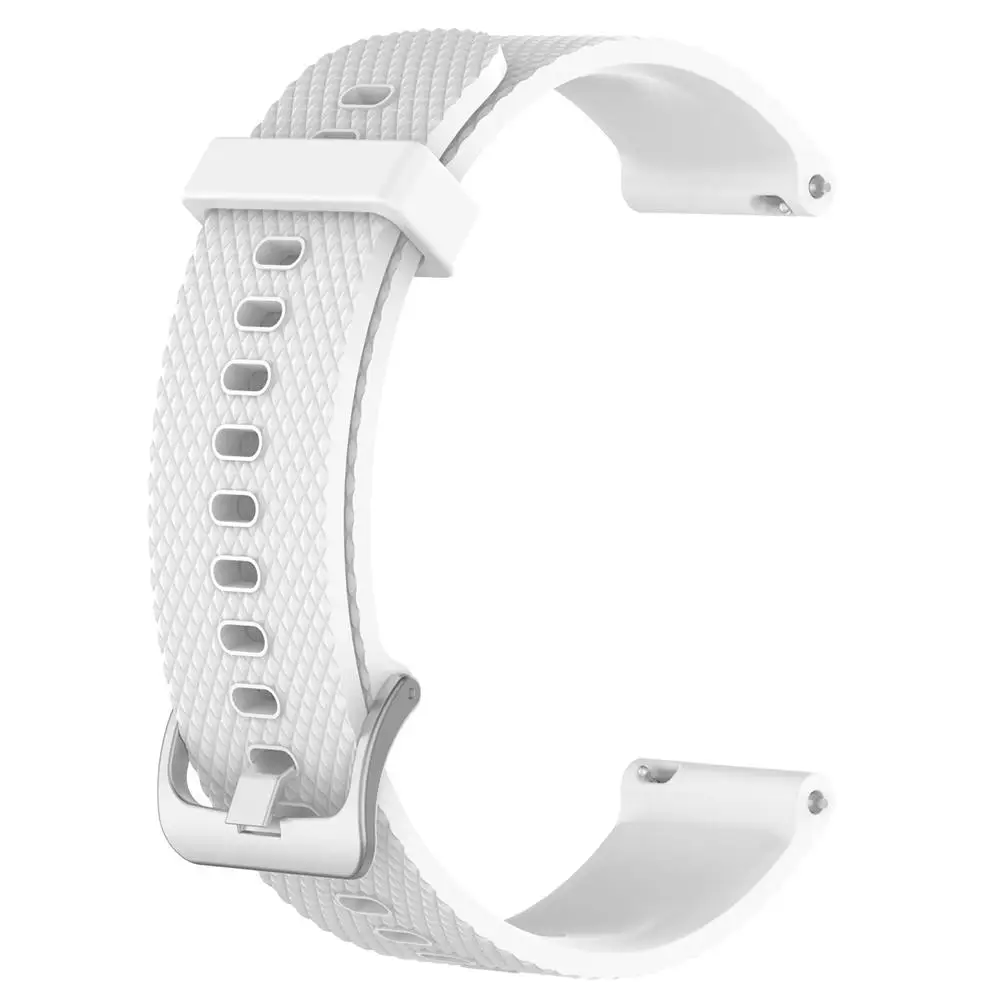 White Силиконовый сменный Браслет для наручных часов SUUNTO 3 фитнес Смарт-часы - Цвет: White
