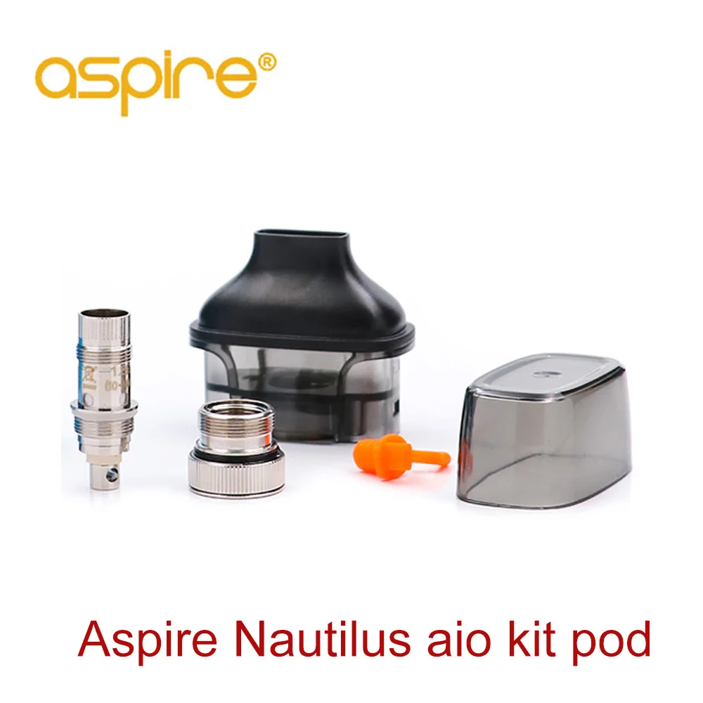 Aspire Nautilus AIO Pod Vape атомайзер 4 5 мл емкость 1.8ом мундштук для электронной сигареты