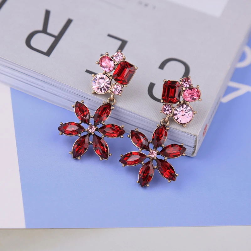 Женские Висячие серьги KISS ME брендовые дизайнерские из акрилового стекла с