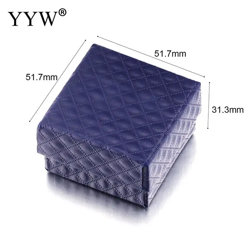 2017 Элегантная Модная бумажная коробка для ювелирных изделий Очаровательная