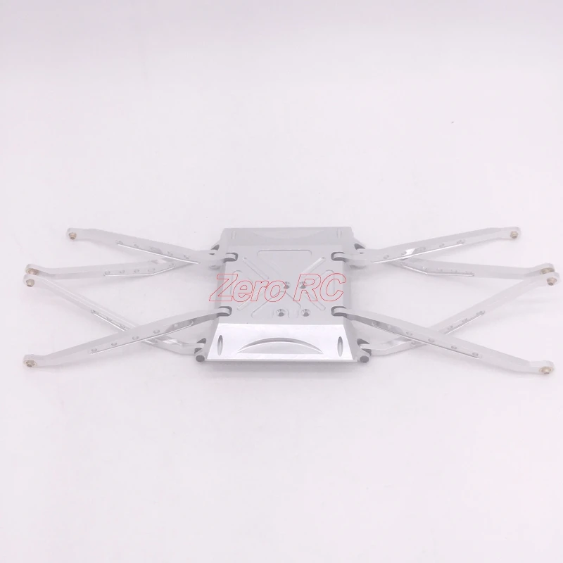 Полностью алюминиевая противоскользящая пластина со шкалой 1/10 AXIAL WRAITH с 8