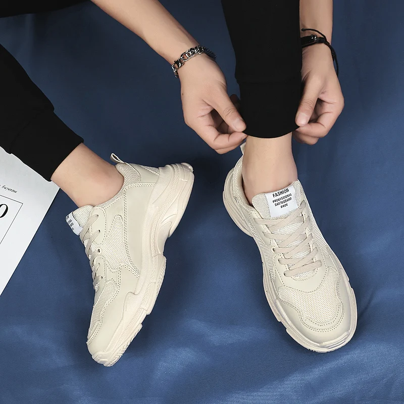 Мужские дышащие кроссовки сетчатые мягкие удобные прохладные Нескользящие для