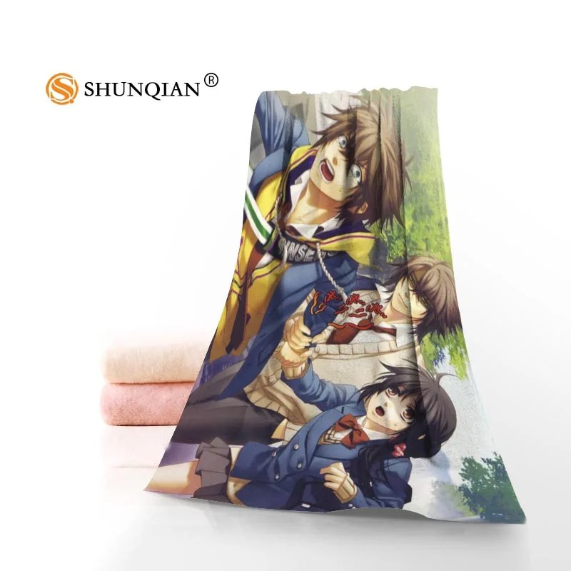 Японское аниме полотенце для лица Hakuouki 35x75 см из микрофибры быстросохнущее