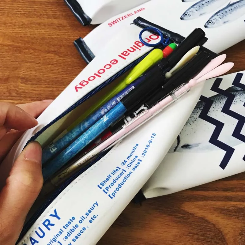 Новинка чехол для карандаша в виде рыбы искусственная кожа фотоальбом