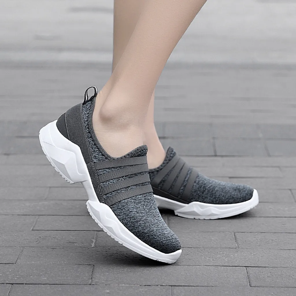 SAGACE/Новинка женские кроссовки из эластичного сетчатого материала весенняя обувь