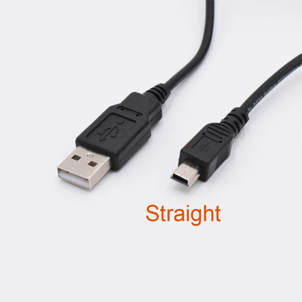 XCGaoon автомобильный зарядный изогнутый мини USB кабель для автомобиля dvr камера видео рекордер/gps/PAD и т. Д., длина кабеля 3,5 м(11,48 футов - Название цвета: Straight