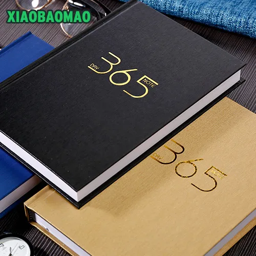 Толстый! Высокое качество! 365 ежедневный план, ежемесячный недельный дневник, блокнот, бумага, 184 листов, планировщик, креативный