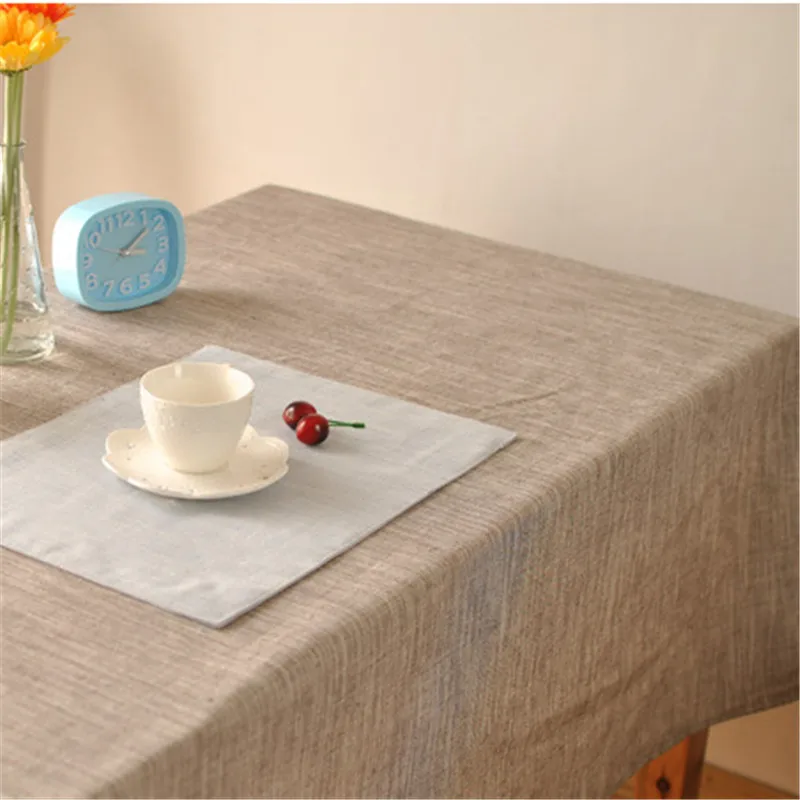 BZ308 Solid color Japanese-style striped with simple theatrical drape factory outlets table cloth fabrics Home Decoration | Дом и сад
