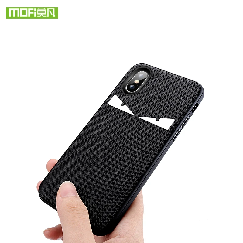 Для iPhone х чехол кожаный бумажник Элитный бренд для Apple X силиконовый Mofi Heavy Duty