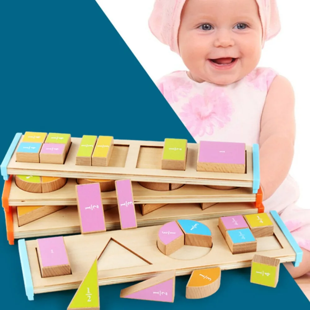 

Jigsaw Matching Board Educational Teaching Toy Wooden Puzzle Geometric Shape Gifts Learning & Education Puzzle Toy
