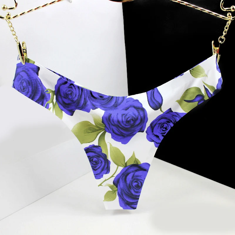 Женские стринги и G-стринги красивые пикантные трусики фиолетового красного