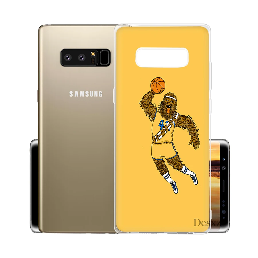 Чехол для телефона Звездные войны Чубакка Samsung Galaxy S7 Edge S8 S9 Plus Note 8 9 чехлы |