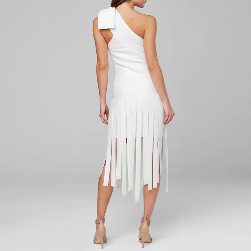 Adyce 2020 новое летнее облегающее платье с кисточками для женщин Vestidos сексуальное