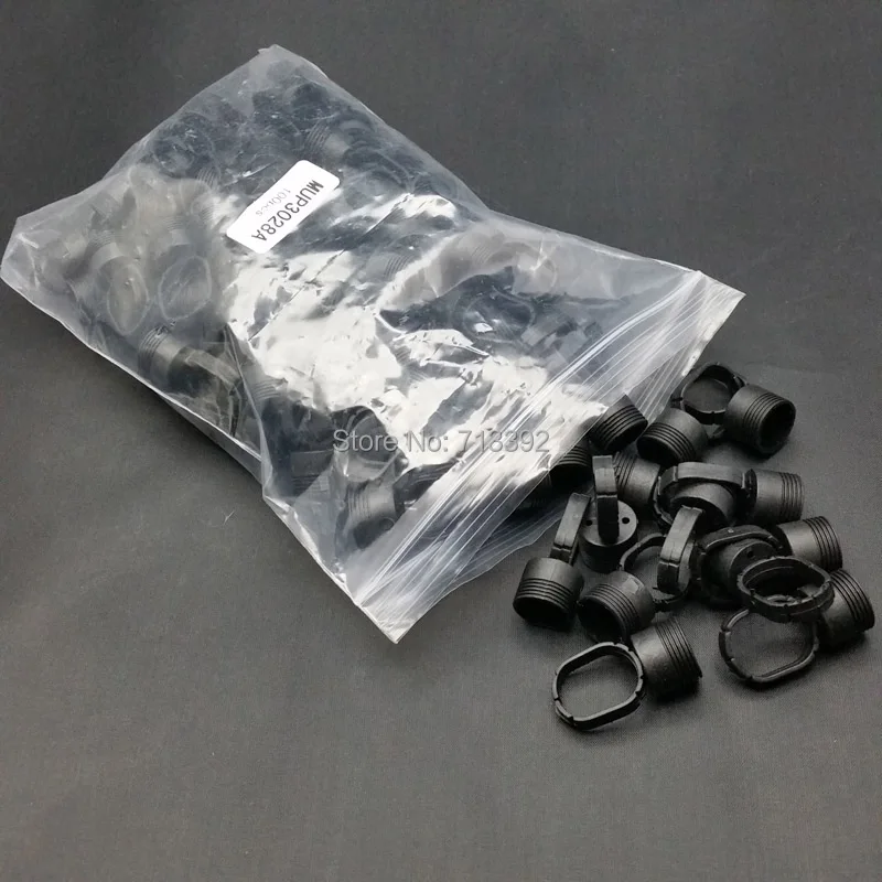 100 шт./пакет пигментных чернил черное кольцо для татуажа Перманентный макияж