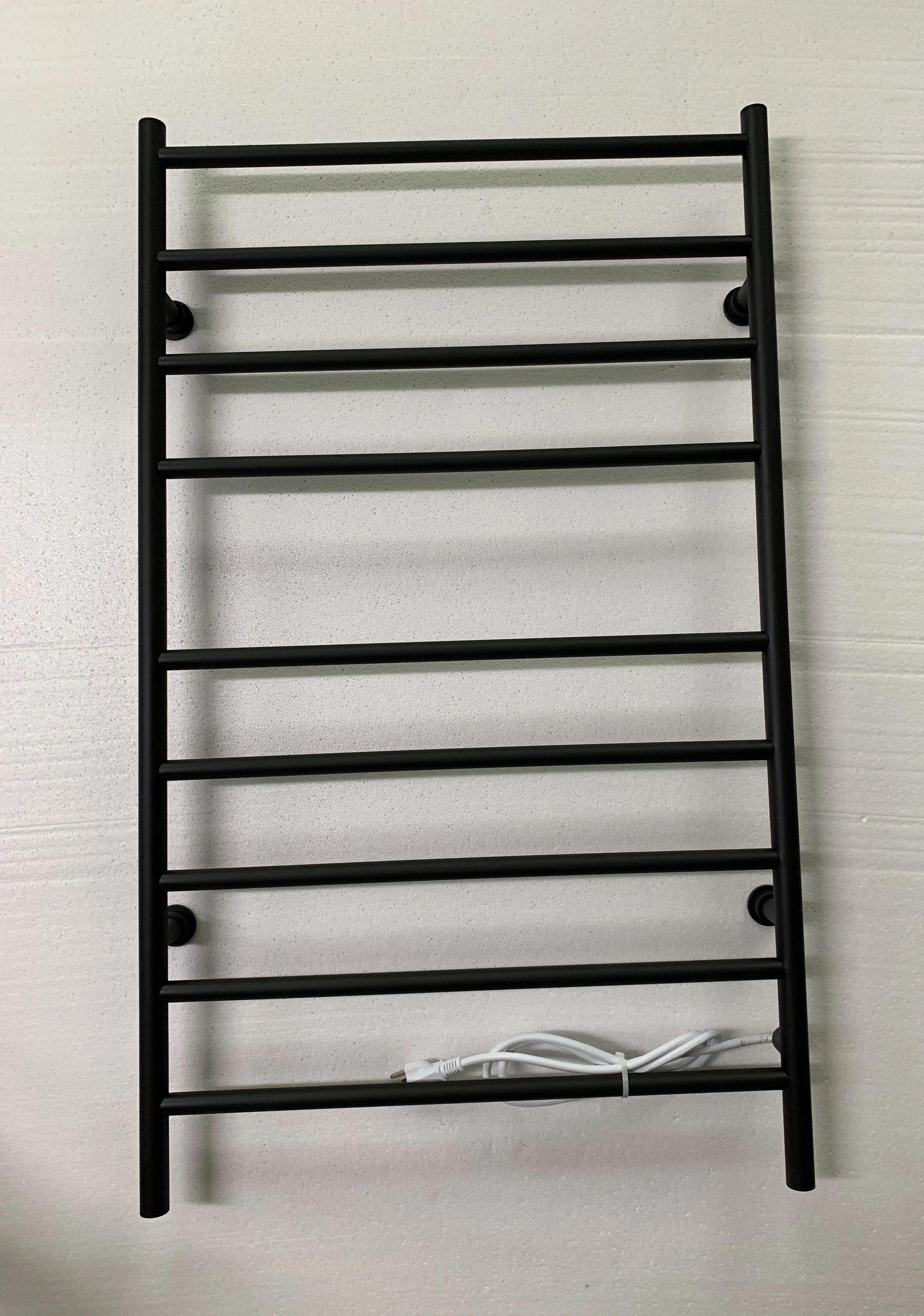 Настенная сушилка для полотенец из нержавеющей стали 304/черная электрическая