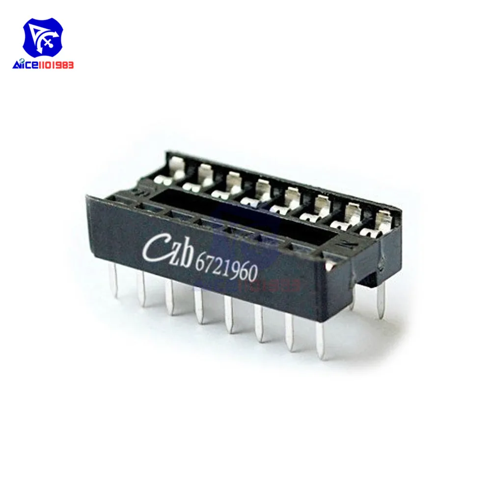 50 шт. 16pin 16-Pins 16 Pins 16 P DIP ИС адаптер припоя тип разъем DIY