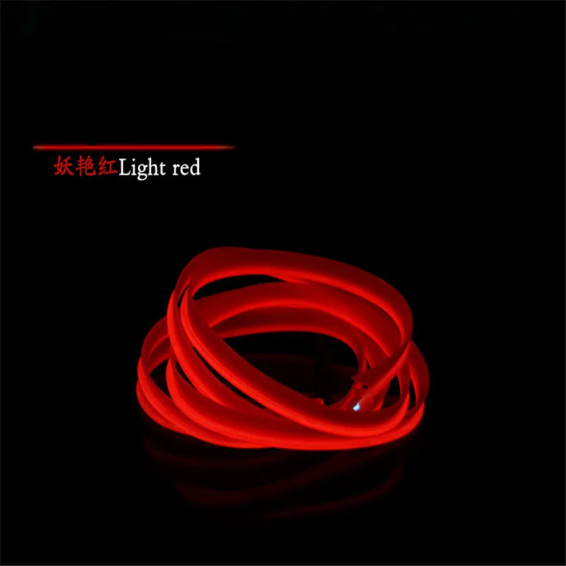 

Haoyuehao 1-5 M Atmosphere Lamps Car Interior Light Ambient Cold Line DIY Decorative Dashboard Console Door Car Styling