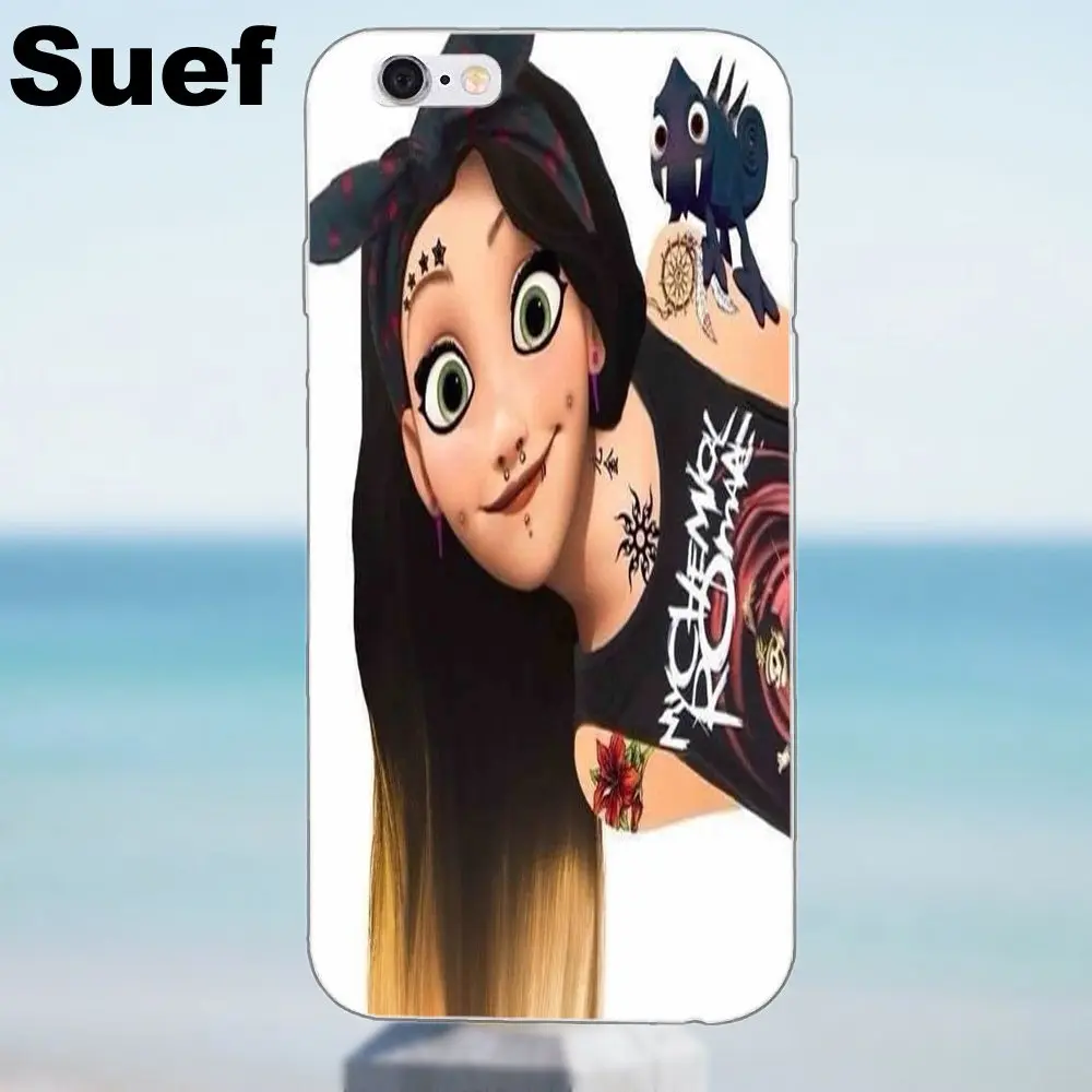 Алиса в стране чудес панк тату силиконовый для iPhone X 4 4S 5 5S 5C SE 6 6S 7 8 Plus Samsung Galaxy A3 A5 J1