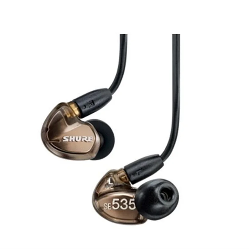 Новый бренд SE535 съемные Наушники Hi Fi стереогарнитура SE 535 наушники вкладыши