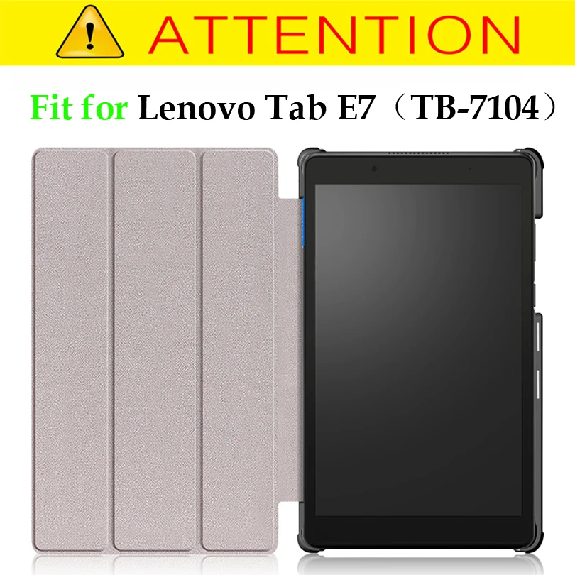 Ультратонкий чехол для Lenovo Tab E8 Женский из искусственной кожи планшета 8 дюймов