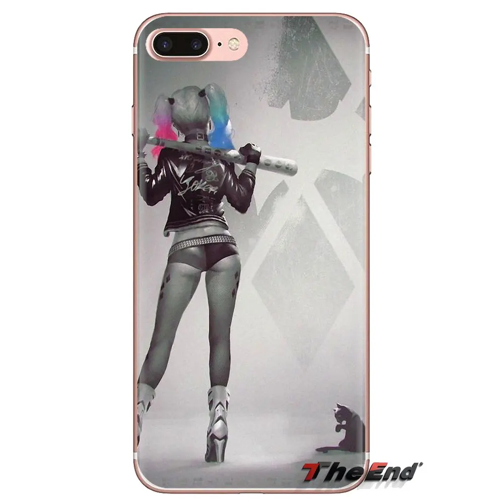 Transparent TPU Cases Covers For Huawei Mate Honor 4C 5C 5X 6X 7 7A 7C 8 9 10 8C 8X 20 Lite Pro Suicide Squad Harley Quinn Joker |