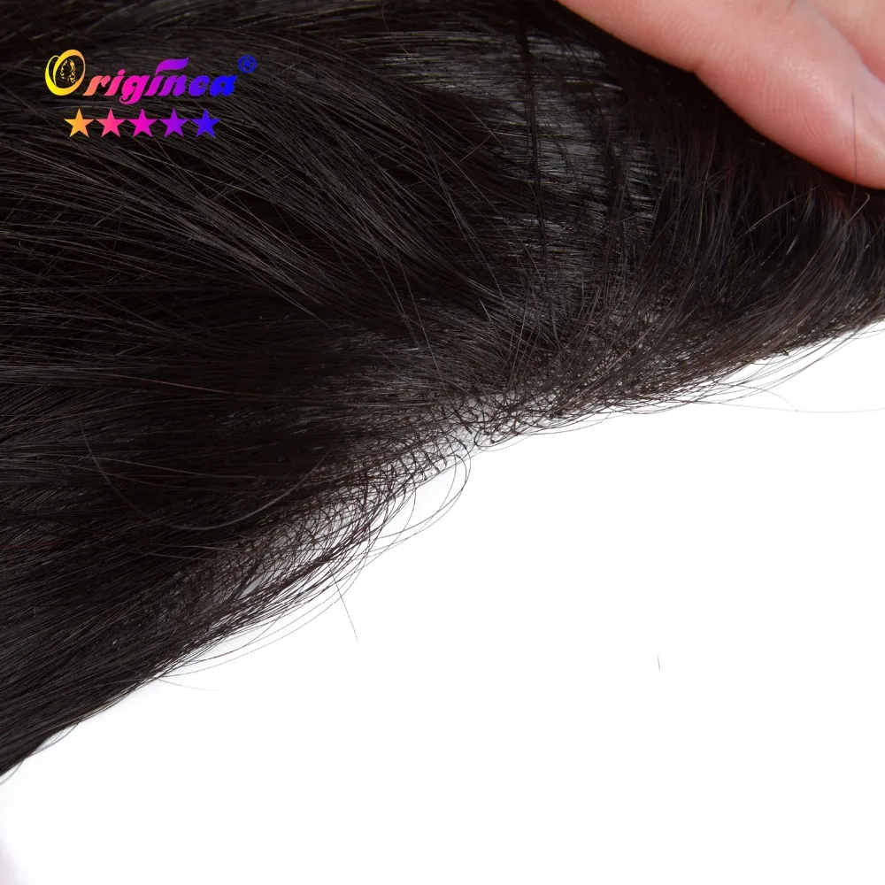 Originea Men's Toupee 6 inch Hair Pieces 100% Remy Human Replacement System for Men Net Base Size 12x19 cm/14x21 cm | Шиньоны и