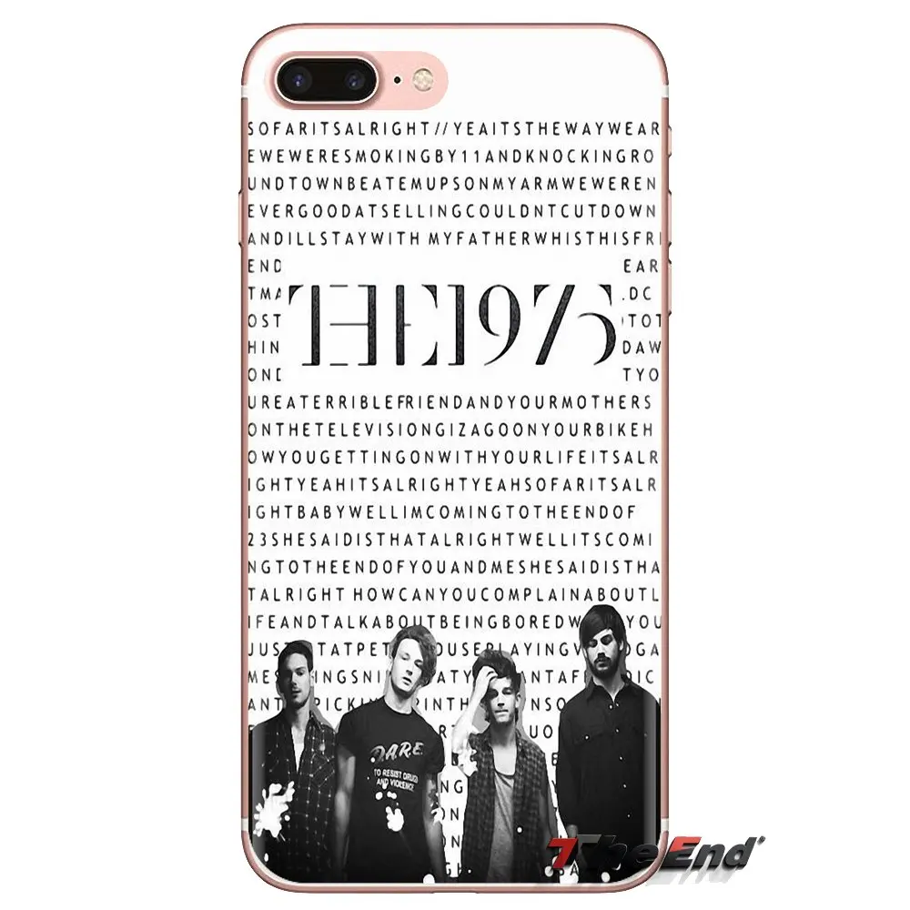the 1975 Music item For Xiaomi Redmi 4A S2 Note 3 3S 4 4X 5 Plus 6 7 6A Pro Pocophone F1 Transparent Soft Cases Covers |