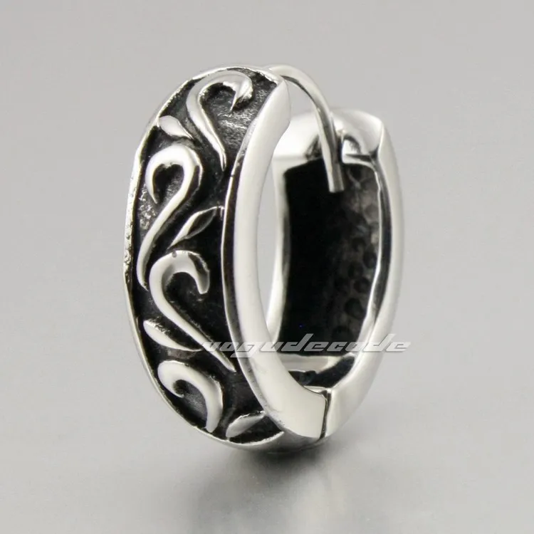 Стильные мужские серьги из нержавеющей стали 316L G004 (2 шт.)|earring post|earrings lightearring men |