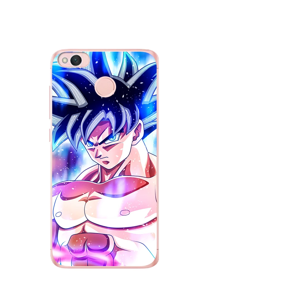 Для Xiaomi Redmi 6 6A 5A 4 4A 4X Mi 8 9 a1 a2 5X Coque Etui чехол Роскошный Dragon Ball Super Son Goku мультяшный для