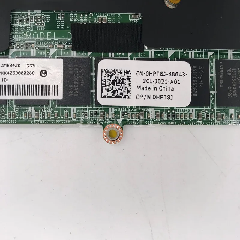 Высокое качество для XPS 13 9333 материнская плата ноутбука CN 0HPT8J HPT8J DAD13CMBAG0 с SR16H I7 4650U