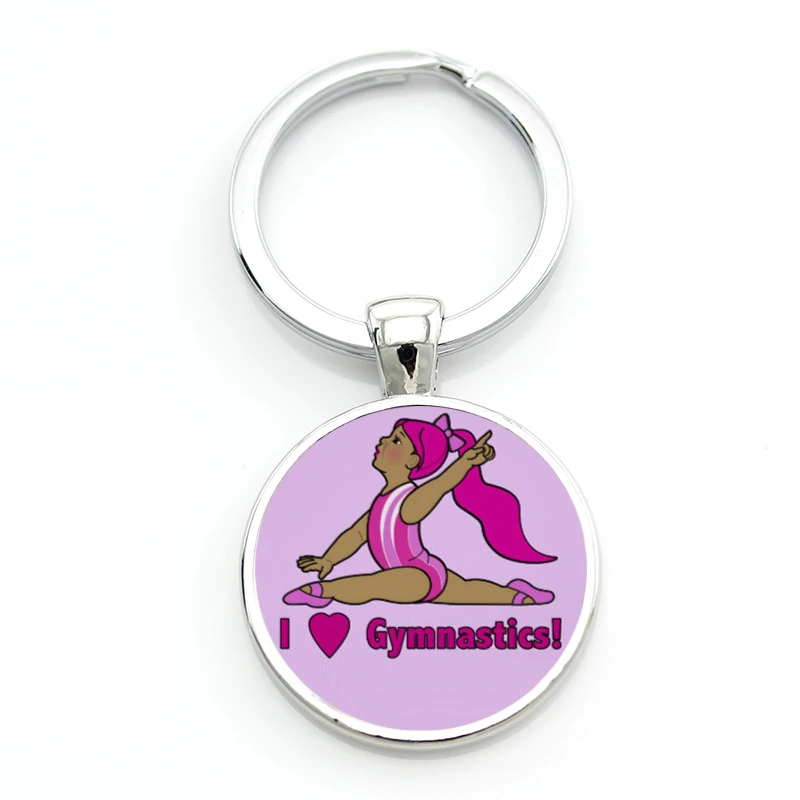 Женский брелок для гимнастики TAFREE винтажный аксессуар спорта и SP120|keychain