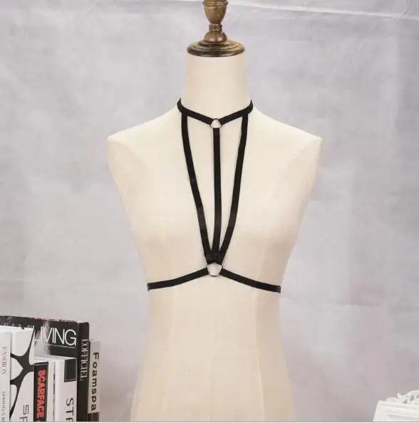 Женский эластичный бюстгальтер на бретелях с перекрестными бретелями