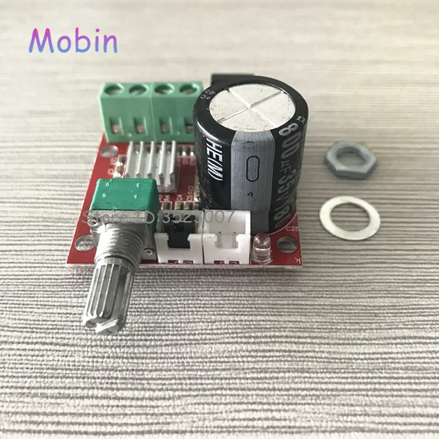 10PCS/LOT PAM8610 Audio Stereo Amplifier Board Module Dual D Class Channel 2X10W 12V Best quality Free shipping | Электроника