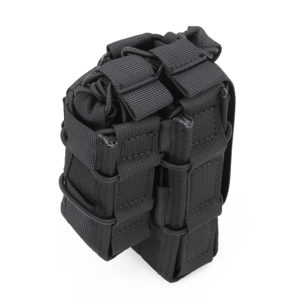 Тактическая Сумка Molle Mag 9 мм 5 56 двойные сумки для хранения 1000D нейлоновые военные