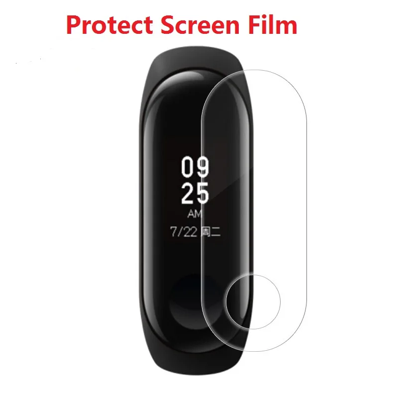 Ремешок для Xiaomi Mi Band 3 и 4 MiBand модный сменный ремешок многоцветный спортивный из