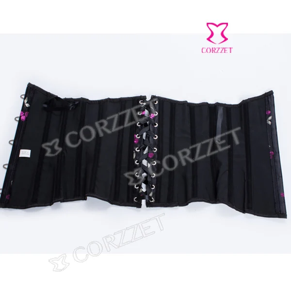 Женский латексный корсет с вышивкой черный атласный корсет|corset leather|corset training for