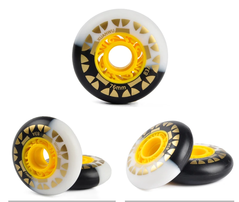 Бесплатная доставка роликовые коньки колесо роликовое 83 A|wheel skate|wheels wheelwheel roller