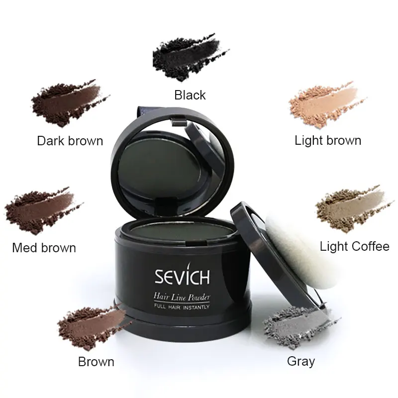 Sevich Hairline порошок 4 г Hairline тени порошок макияж консилер для волос Натуральное Покрытие унисекс продукт выпадения волос