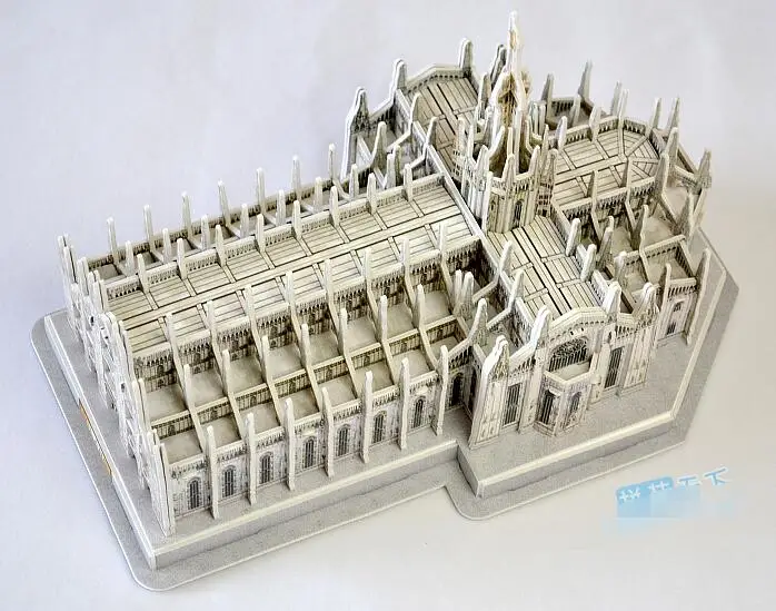 Candice guo 3D Бумажная Строительная модель DIY игрушка подарок на день рождения сборная